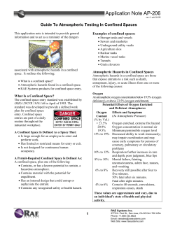 AP-206: Guide to Atmospheric Testing in Confined Spaces