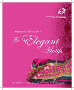 Indonesian Embroidery