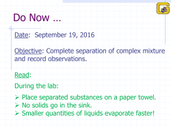 Class Presentation &ndash; Week 4