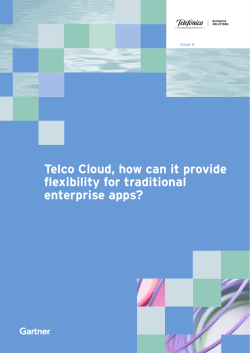 Telco Cloud, how can it provide flexibility for traditional enterprise