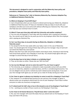 This document is designed to read in conjunction with the