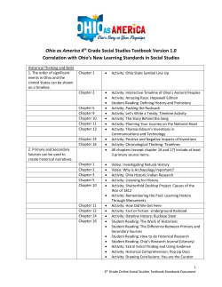 4th Grade Standards 1.0