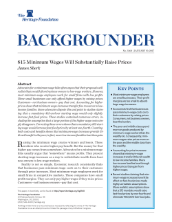 studies - The Heritage Foundation