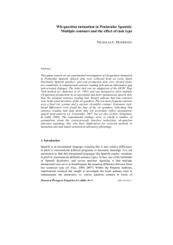 Journal of Portuguese Linguistics