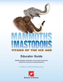 Educator Guide - Museum of Science, Boston