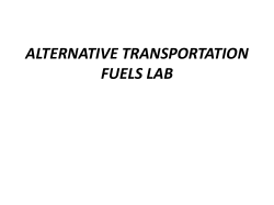 ALTERNATIVE TRANSPORTATION FUELS LAB