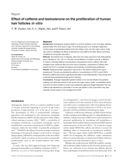 Effect of Caffeine on Hair Growth