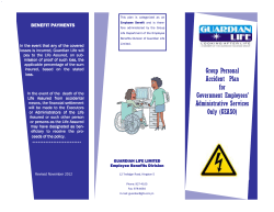 GEASO Personal Accident Brochure