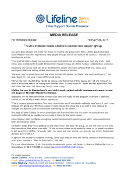 Read more&hellip; - Lifeline Harbour to Hawkesbury