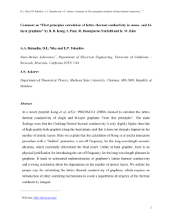Comment on - Nano-Device Laboratory (NDL)