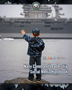 Navy Command Leadership Social Media Handbook
