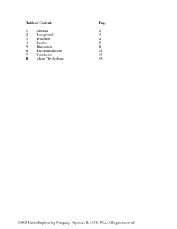 Distribution of Wear Data for All Applications