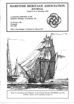 September 1995 - Maritime Heritage Association