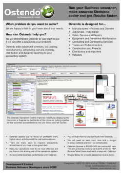 Run your Business smoother, make accurate Decisions easier and