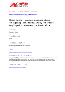 employed tradesmen in Australia