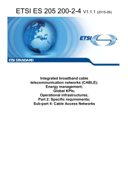 ETSI ES 205 200-2-4 V1.1.1 (2015-06)