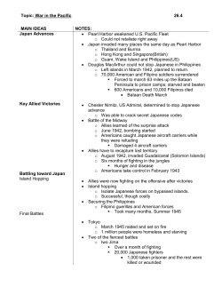 26.4-War in the Pacific