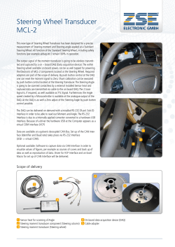 Steering Wheel Transducer MCL-2