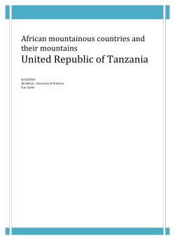 - Mountain Research Initiative