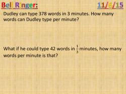 Dudley can type 378 words in 3 minutes. How many words can