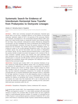 Systematic Search for Evidence of Interdomain