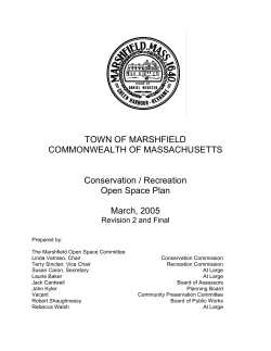 of Marshfield. 2005. Conservation