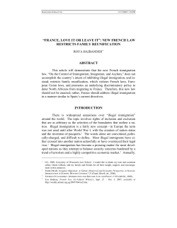 France, Love It or Leave It