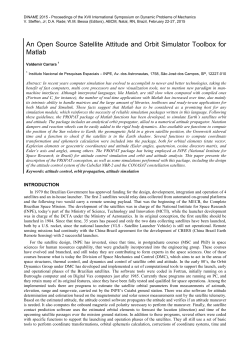 An Open Source Satellite Attitude and Orbit Simulator Toolbox for