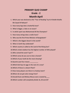 Month-April - ibn seena english high school