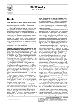Russia - bofit