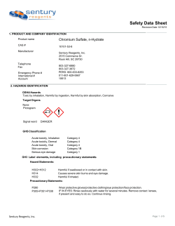Chromium Sulfate - Sentury Reagents