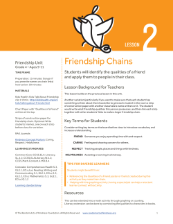 Friendship Chains