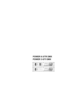 POWER 6-3/TR DMX POWER 3