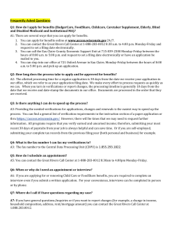 Frequently Asked Questions