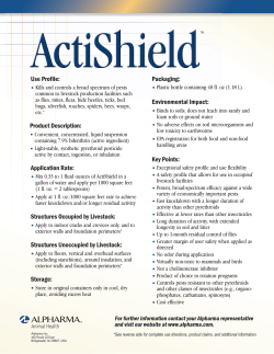 Use Profile - zoetisUS.com