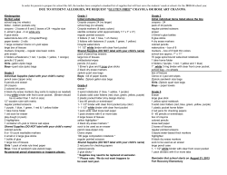 due to student allergies, we request &ldquo;gluten free&rdquo; crayola or rose art