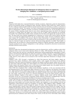 On the dimensional adjustment of subaqueous dunes in
