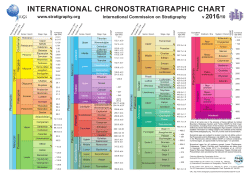 international chronostratigraphic chart