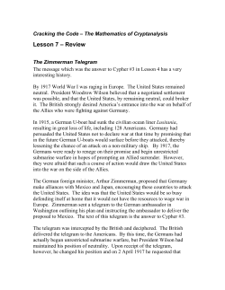 Lesson 7 &ndash; Review