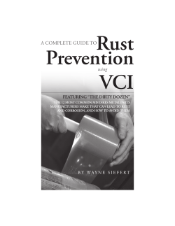 A Complete Guide to Rust Prevention Using VCI