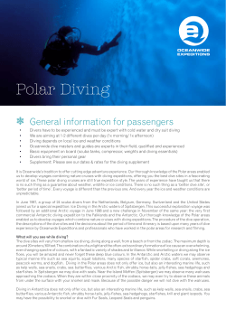 Polar Diving - Dive Discovery