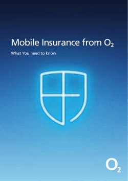 Mobile Insurance from O2