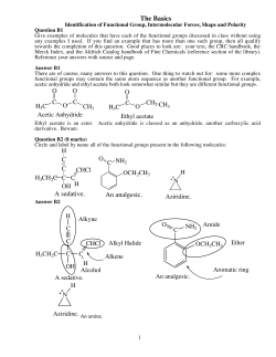 The Basics A sedative. An analgesic.