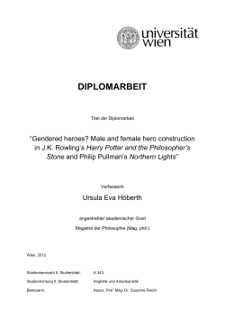 diplomarbeit - E-Theses