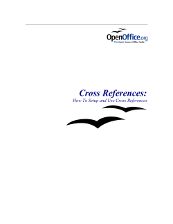 Cross References