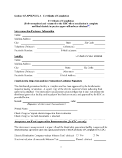 Section 467 - Appendix B Application