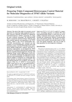 Original Article Preparing Triple-Compound