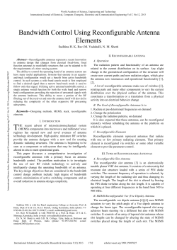 Paper - World Academy of Science, Engineering and