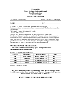 Physics 130-final-2008