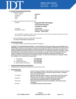 Control A - Integrated DNA Technologies
